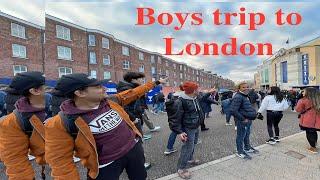 | BOYS TRIP TO  LONDON | 50 thousand people in Chelsea Football Club |