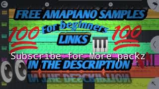 Amapiano Sample Packs Free download 