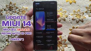 INSTALL MIUI 14 EU EXTENDED | REDMI NOTE 10 PRO | MIUI 14 EU EXTENDED V14.0.2.0 STABLE