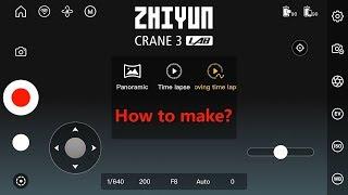 Zhiyun Crane 3 LAB Panorama, Timelapse and Moving Timelapse by Volkan Yetilmezer