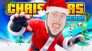 We just made the BIGGEST CHRISTMAS TYCOON Roblox Family Challenge