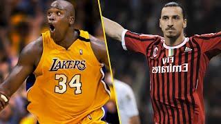 Shaquille O'Neal & Zlatan Ibrahimovic ● Crazy Moments