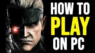 How to Play METAL GEAR SOLID 4 on PC (RPCS3 2024 Update)