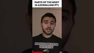 How to say body parts in Azerbaijani? (part 1) #shorts