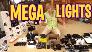 Mega Video Light Giveaway flat panels etc for photography and vlogging
