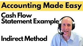 FA 47 - Statement of Cash Flows Example - Indirect Method