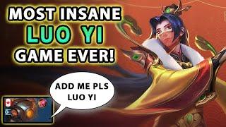 The Most Insane Luo Yi Game Ever | Mobile Legends