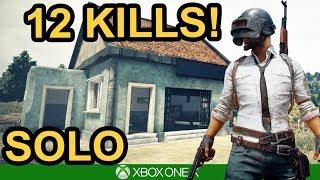 PUBG / 12 KILL SOLO WIN / Xbox One X