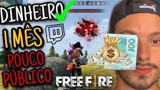 Como ganhar dinheiro RÁPIDO com LIVE na TWITCH de FREE FIRE!!