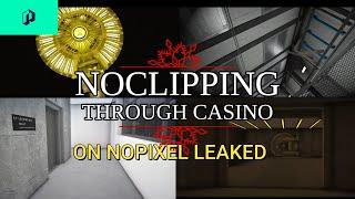 NoPixel DEV LEAKS ENTIRE CASINO WHILE CG DOING HEIST(VAULT, SECURITY ROOM, ELEVATOR SHAFT ETC)