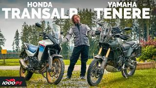 Das müssen wir einfach klären - Reiseendurovergleich - Honda XL750 Transalp vs. Yamaha Tenere 700