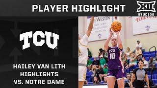 Hailey Van Lith Drops 21 vs. #3 Notre Dame