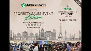 Zameen.com's Signature Property Sales Event Lahore on Sunday, 9th October 2022