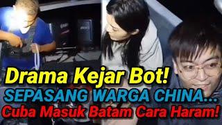 Misi Gagal! Bayar Rp40 Juta (RM12K), Warga China & Tekong Kantoi Seludup ke Batam!