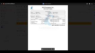 Employees Pay Slip PDF Generator System with Email using PHP DEMO