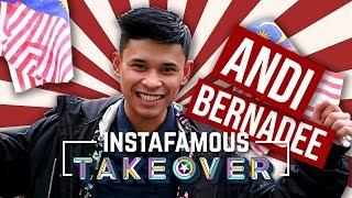 Instafamous Takeover x Andi Bernadee | Andi Buat Awek China Cair Dengan Lagu Shape Of You?!