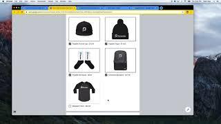 Making a T-Shirt or Merchandise Order Form - With Google Forms and the Payable Forms Add-On