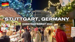 Stuttgart, Germany 2023 | The best winter and Christmas markets in Europe | Walking tour