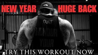 THIS WORKOUT WILL MAKE YOUR BACK GROW!!!