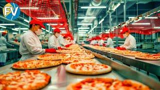 Cómo se hace la pizza - Línea automática de producción de pizza congelada en fábrica