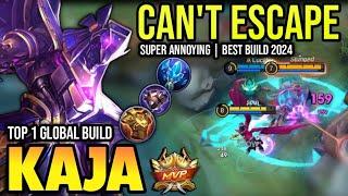 KAJA BEST BUILD 2024 | TOP GLOBAL KAJA GAMEPLAY | MOBILE LEGENDS