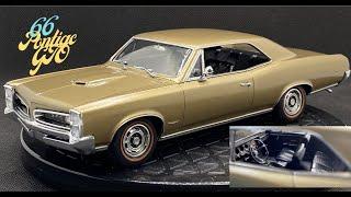 66 Pontiac GTO 1/25 Scale Revell Model Kit Build Review