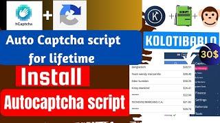 kolotibablo Auto Captcha Script | kolotibablo auto captcha typer software | Auto captcha work