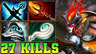 27 Kills QOP Dota 2 Mid Lane Beast - Best Queen Of Pain Dota 2 Pro Gameplay Guide Build 7.38