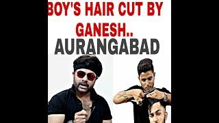 TRENDY BOY'S HAIR CUT BY GANESH KALE FROM NAGPUR