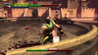 [PlayStation 2] - Mortal Kombat: Shaolin Monks - Final Boss (Scorpion)