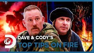 Dave & Cody's Top Survival Tips And Tricks To Make A Fire! | Dual Survival