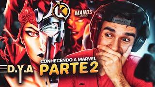 (3 em 1) REACT - Raps da Jean Grey, Feiticeira Escarlate e Magneto (Marvel Comics) DROP COLAPSO Pt 2