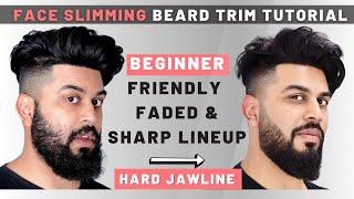 How to Trim your Beard Like a Pro | Beard Fade and Sharpest Line up (Beginner Friendly)