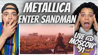 1.6 MILLION PEOPLE!| FIRST TIME HEARING Metallica - Enter Sandman Live Moscow 1991 Reaction