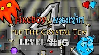 Fireboy and Watergirl: The Crystal Temple - Walkthrough Level 15