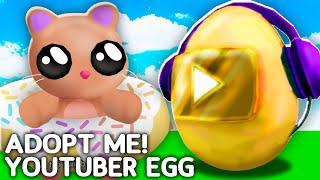 Adopt Me YouTuber Egg Update! Custom Pets