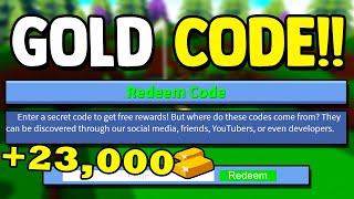 GOLD CODE!! REDEEM QUICK CHALLENGE!! | Build a Boat for Treasure ROBLOX