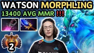  Rank 2 Watson MORPHLING Safelane Carry 7.37e  Grandmaster Tier - Dota 2