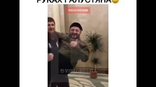 КАДЫРОВ носит на руках ГАЛУСТЯНА