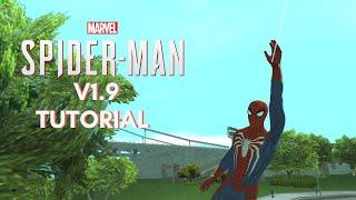 GTA San Andreas - Marvel's Spider-Man Mod V1.9 by J16D Tutorial, How to Play