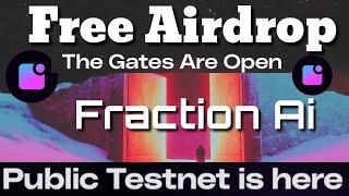 Fraction Ai Testnet Airdrop || Free To Earn