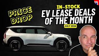 IN-STOCK ELECTRIC CAR LEASE DEALS | July 2024 | Car Leasing Deals