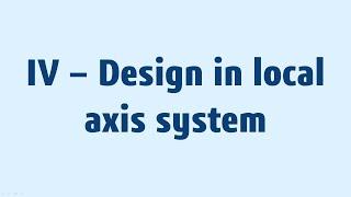 CATIA for complete beginners: 04- Design in local axis system