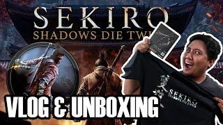 SEKIRO Shadows Die Twice Unboxing & Vlog First Look!!! FREE SHIRT - jccaloy