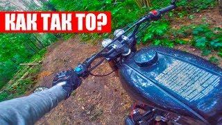 Fierce Dnieper MT - a motorcycle CUT IN THE FOREST