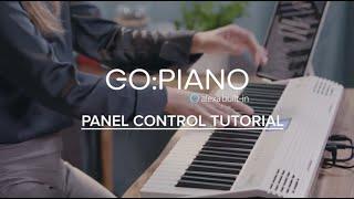 Roland GO:PIANO with Alexa Built-in - Panel Control Tutorial