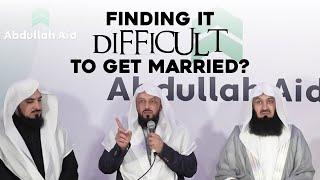 Finding it Difficult to get Married?