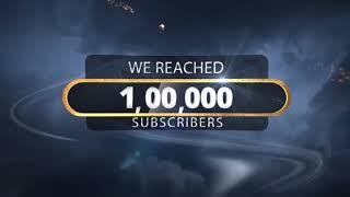 Thanks To All Subscribers | 100,000 Subscribers | Yes Media