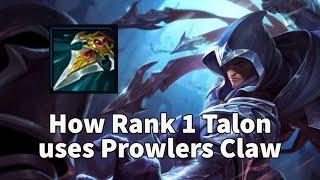 How Rank 1 Talon uses Prowlers Claw