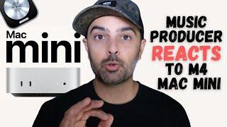 Music Producer REACTS to the M4 Mac Mini! Is this the BEST mac for Musicians?